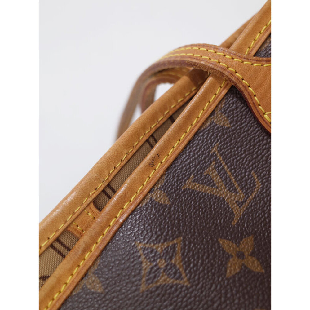 Louis Vuitton Monogram Leather Brown Neverfull Tote Bag - Picture 8 of 8